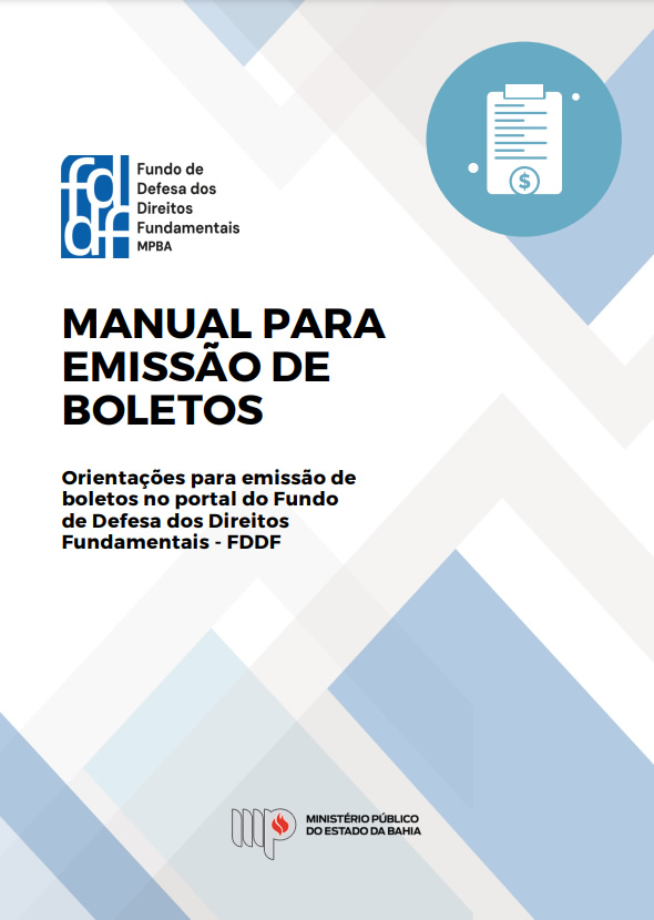 Manual para emissão de boletos