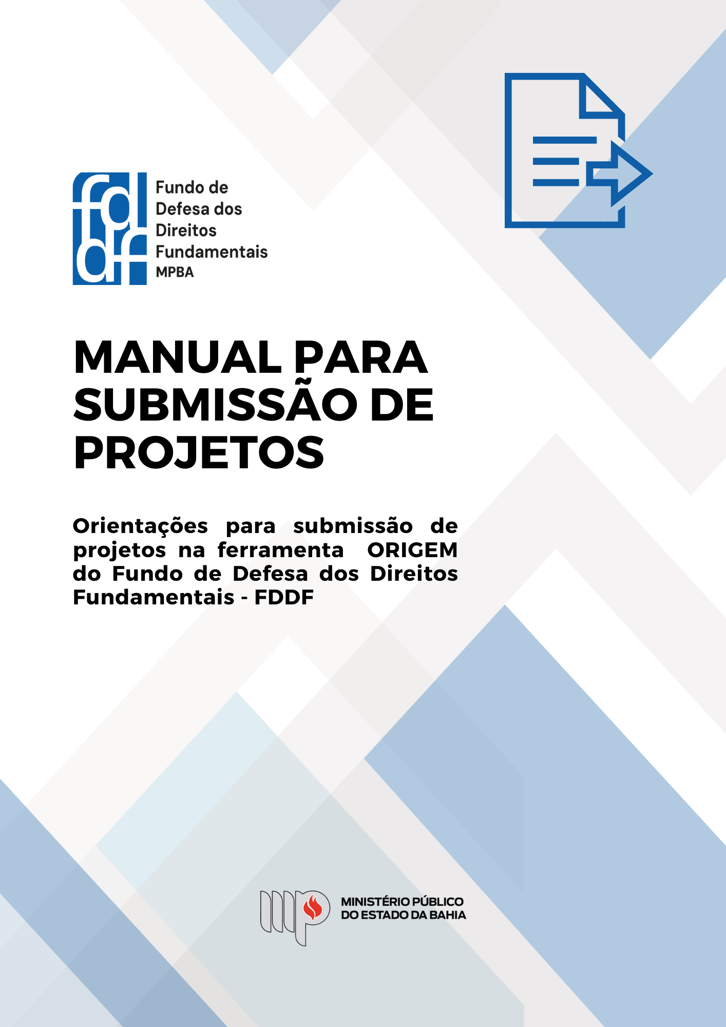 Manual para submissão de projetos